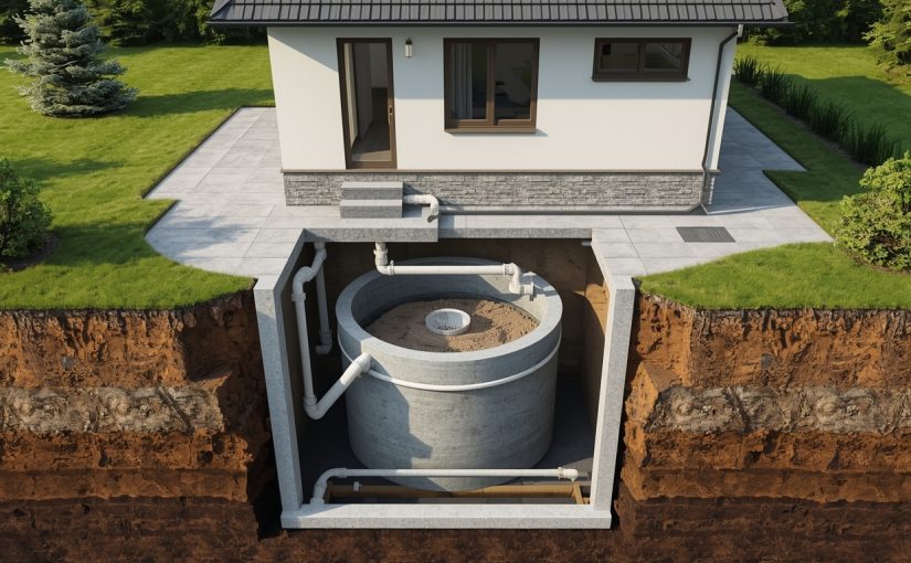 Pełny poradnik dotyczący świadomego wyboru, osadzenia oraz codziennej eksploatacji szamba betonowego